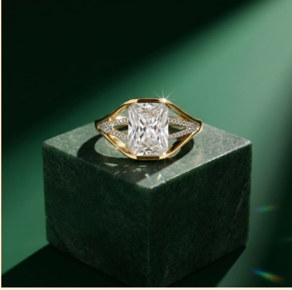 Celestial Gold Diamond Ring