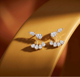 Celestial Bloom Diamond Earrings